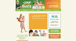 Desktop Screenshot of coopsantemrccharlevoix.com